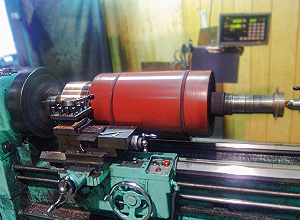 モーター整流子 切削