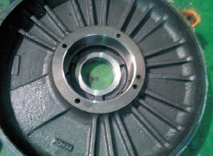 モーターハウジング ブッシュ焼きバメ